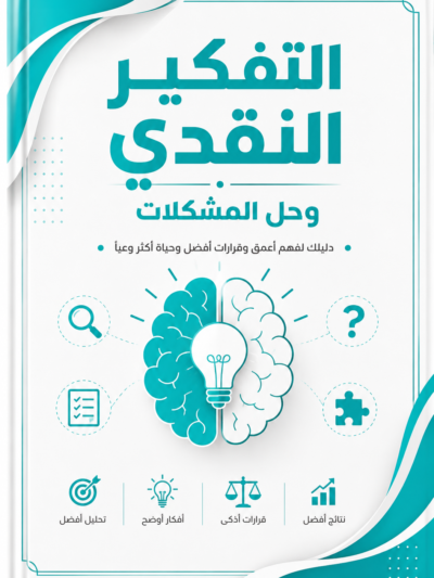 كتاب التفكير النقدي وحل المشكلات – دليلك لاتخاذ قرارات ذكية وتطوير مهارات التحليل