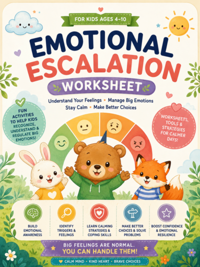 Emotional Escalation Worksheet