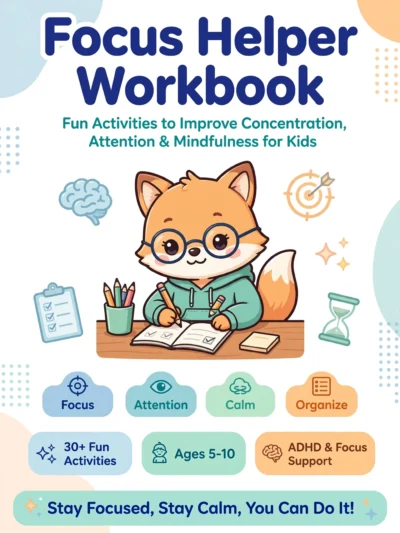 Focus Helper Worksheet for Kids