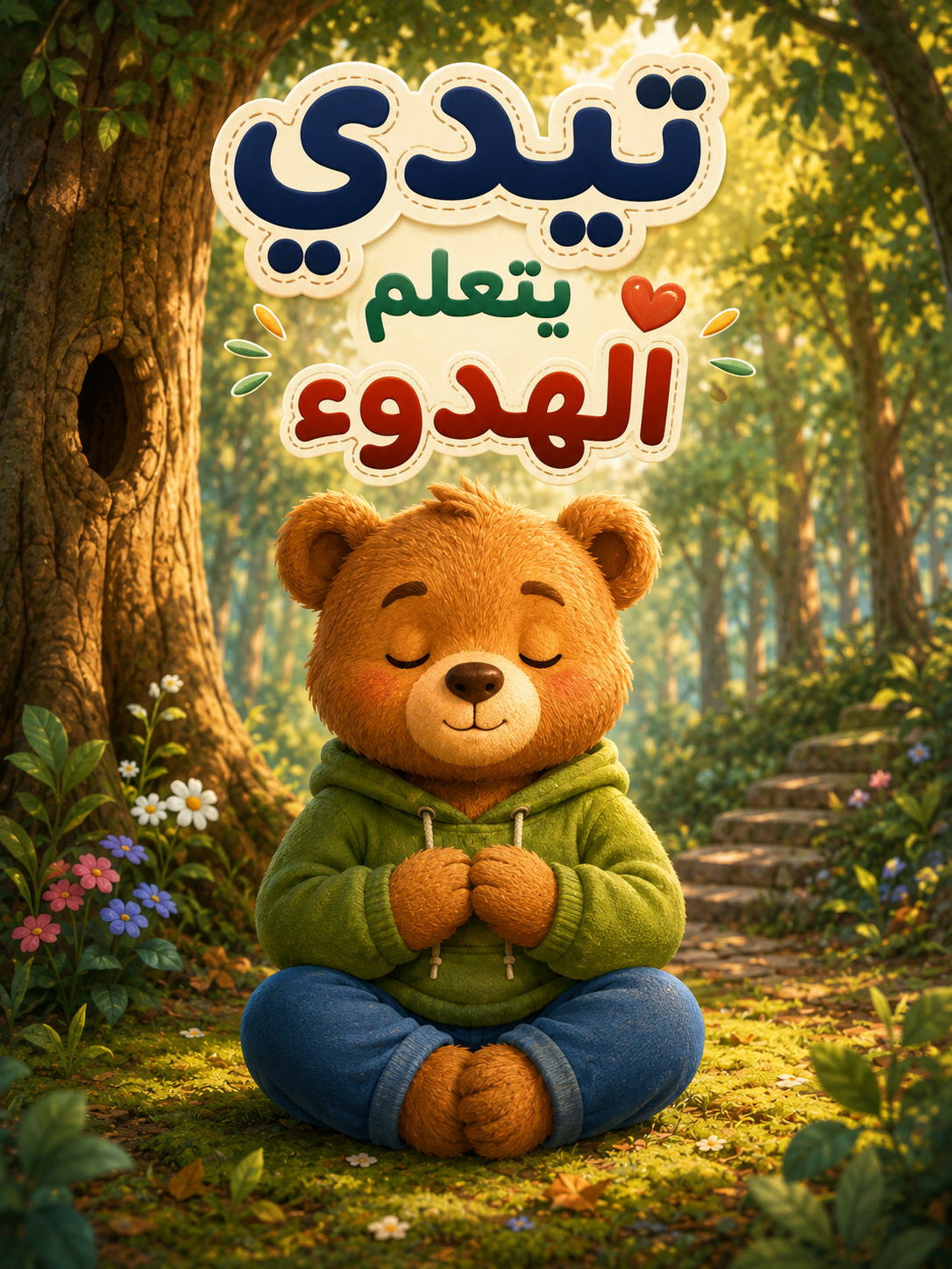 قصة عن تيدي الذي يتعلّم الهدوء